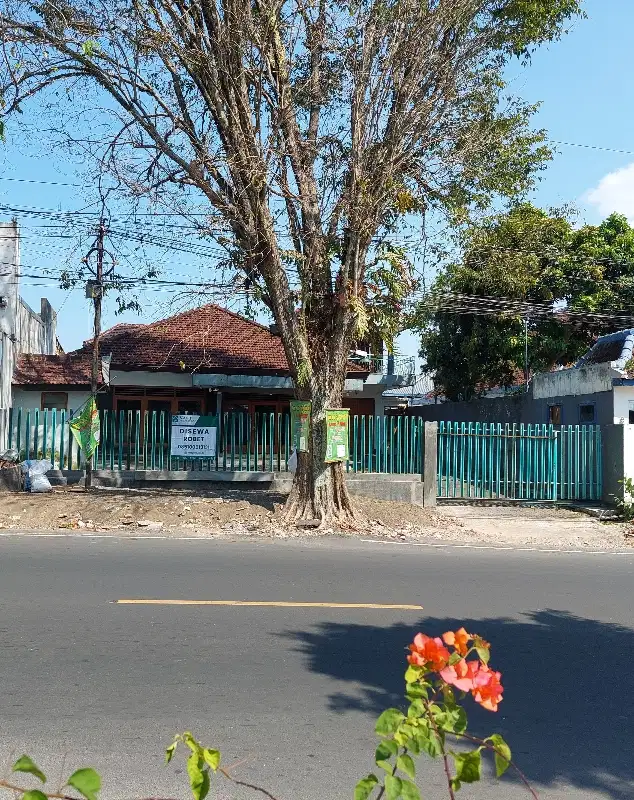 Disewakaan rumah pinggir jalan propinsi