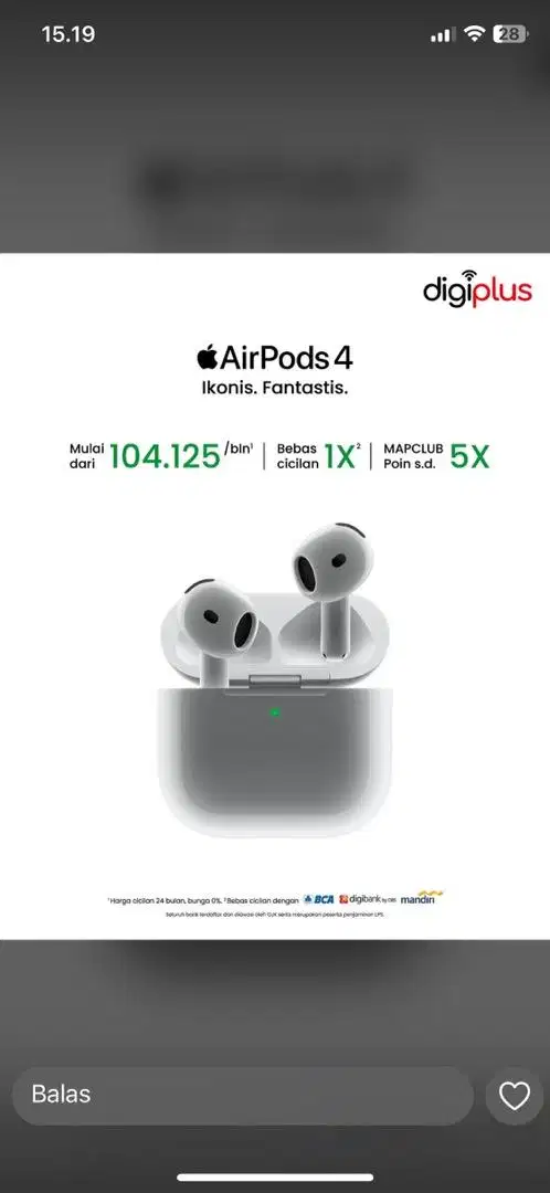 AIRPODS GEN 4 NEW