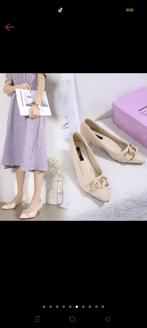 SEPATU HEELS WANITA KERJA IMPORT