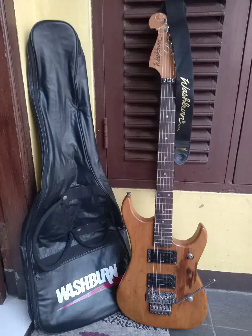 Gitar washburn nuno bettencourt N2 japan kondisi relic ori japan