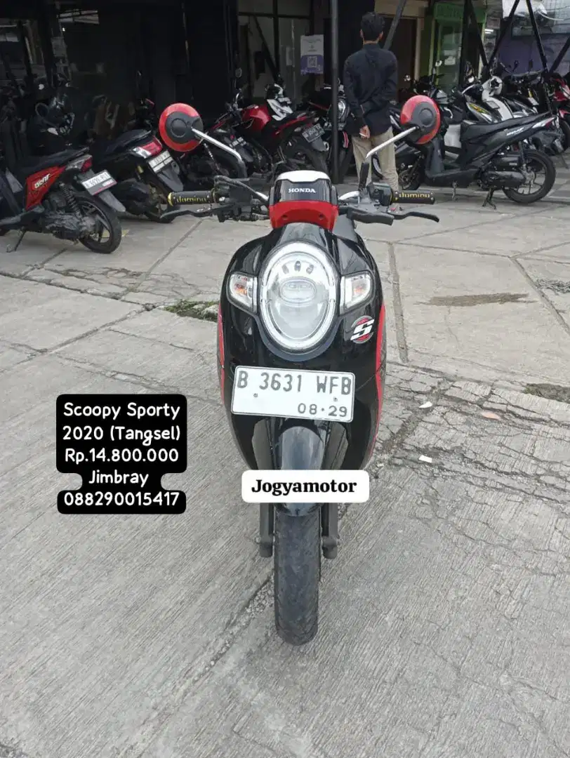 Honda Scoopy Sporty Tahun'20