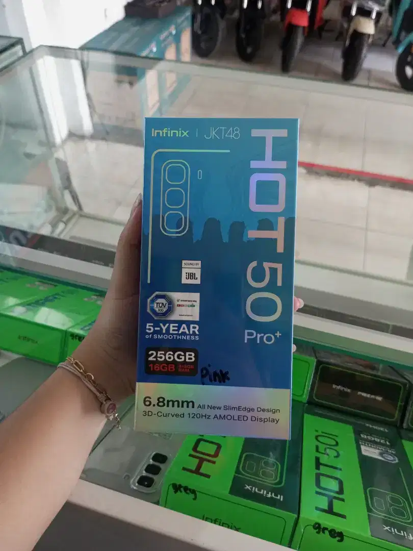 BARANG LANGKA KK!! INFINIX HOT 50 PRO+ RAM 8+8/256