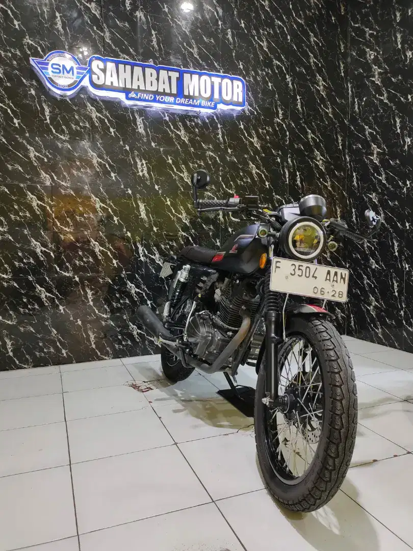 BENELLI MOTOBI 152 THN 2023 KONDISI JOS SIAP PAKAI