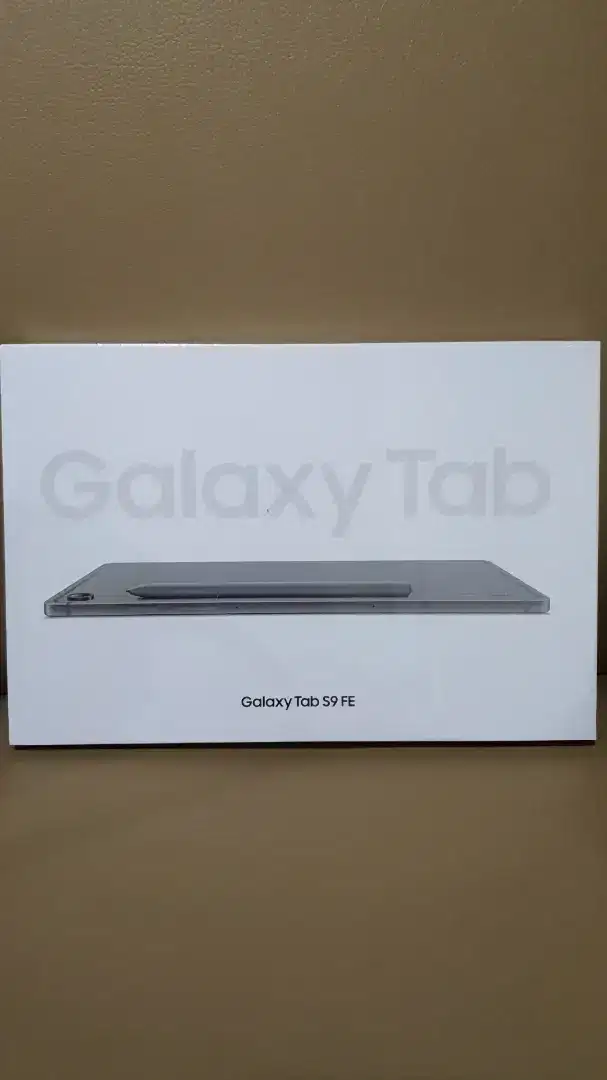 BNIB samsung galaxy tab s9 FE wifi grey 6 128 GB new segel ori samsung