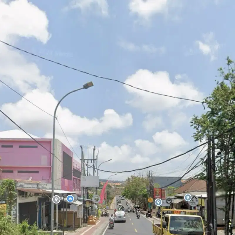 LAHAN DI KAWASAN KOMERSIL & JALAN UTAMA DI JIMBARAN, ULUWATU - BALI