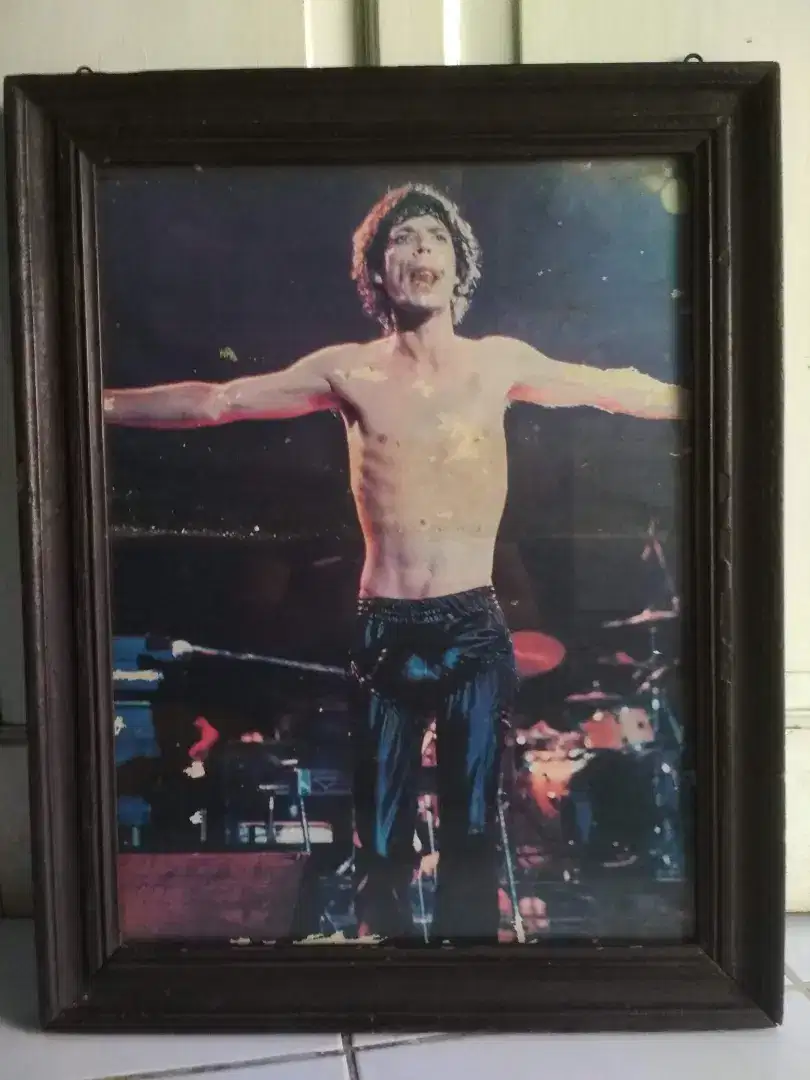 Poster Mick jagger jadul