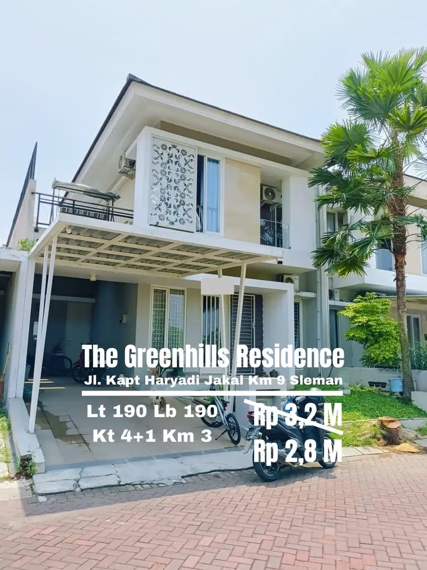 Rumah murah perumahan greenhills residence