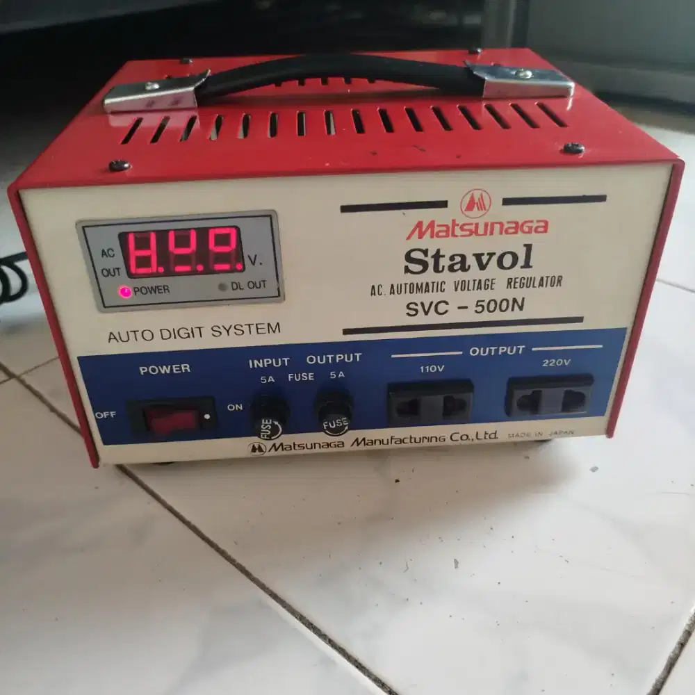 Stavol Stabilizer Matsunaga SVC-500N Japan