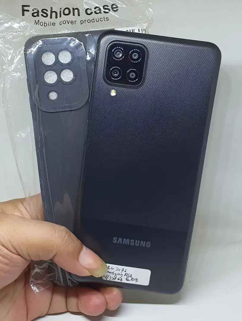 Samsung A12 Ram 4+4/128GB Murah Siap Pakai (Lokasi Cicaheum)