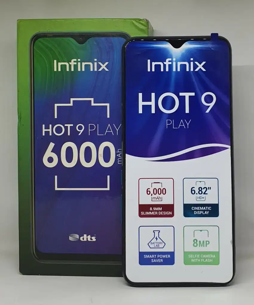 Infinix Hot 9 Play Ram 4/64GB Murah Siap Pakai (Lokasi Cicaheum)