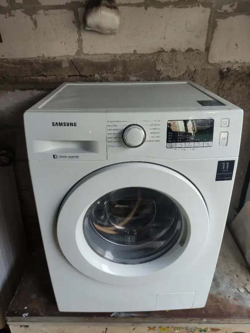 Mesin cuci front loading merk samsung 7 KG inverter