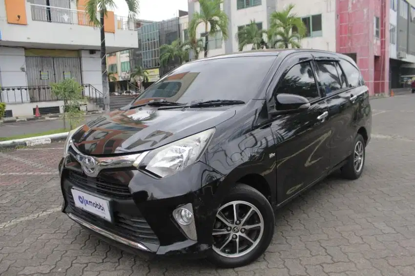 Pajak Panjang - Toyota Calya 1.2 G Bensin-AT 2018 Hitam (SYL)