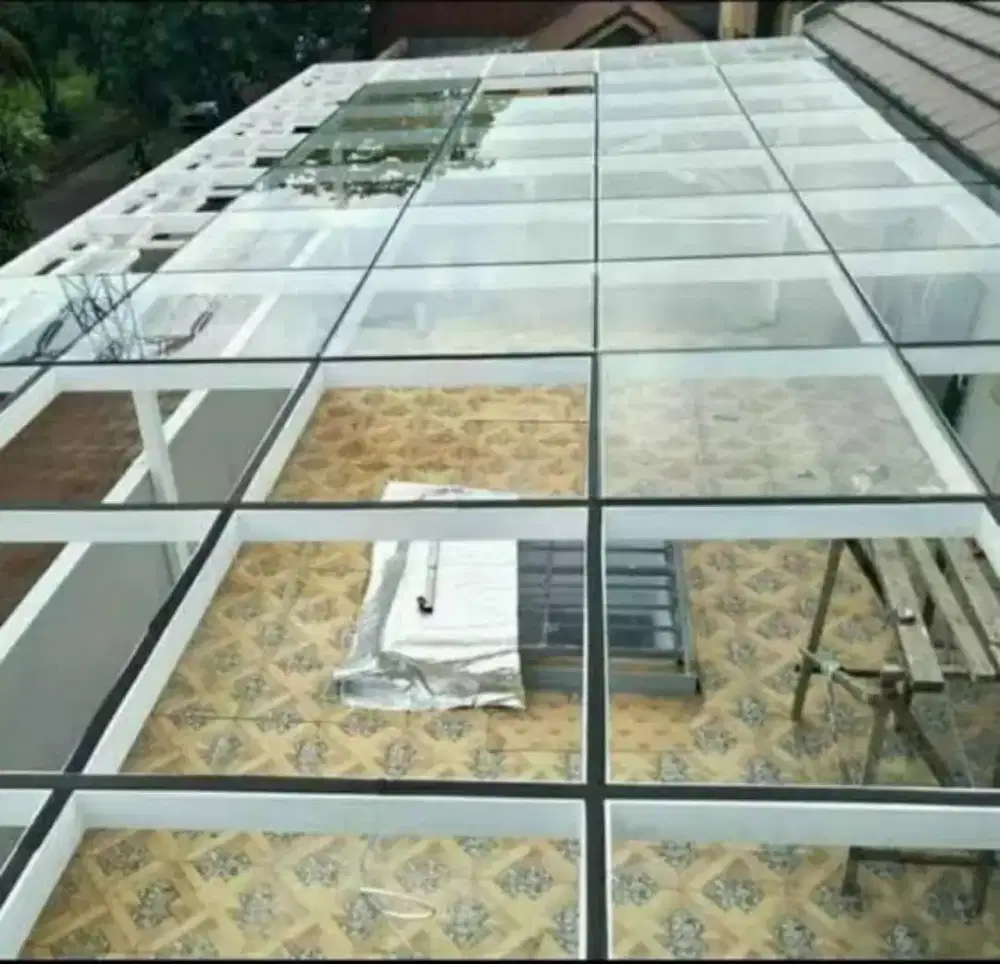 Pagar kanopi minimalis