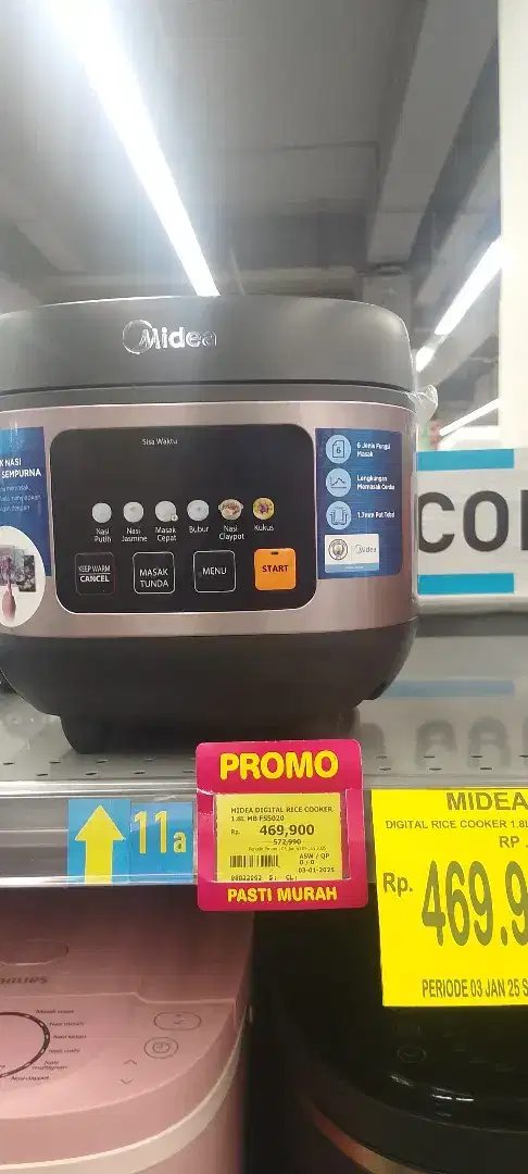 rice cooker digital midea