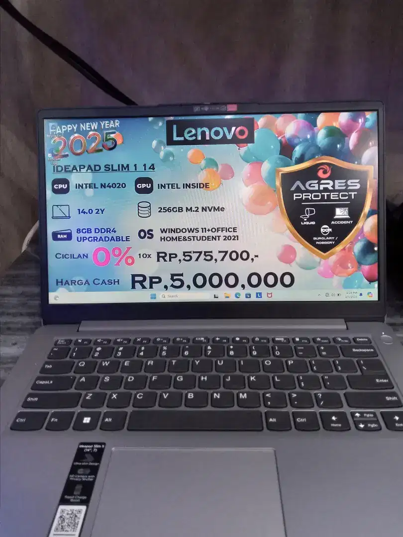 Kredit Laptop Lenovo Ideapad dg home credit bebas 2x angsuran bunga 0%