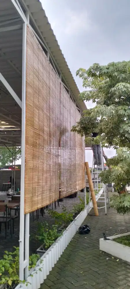 TIRAI BAMBU TIRAI KAYU SURABAYA: 
Disini menerima pemesanan
 t