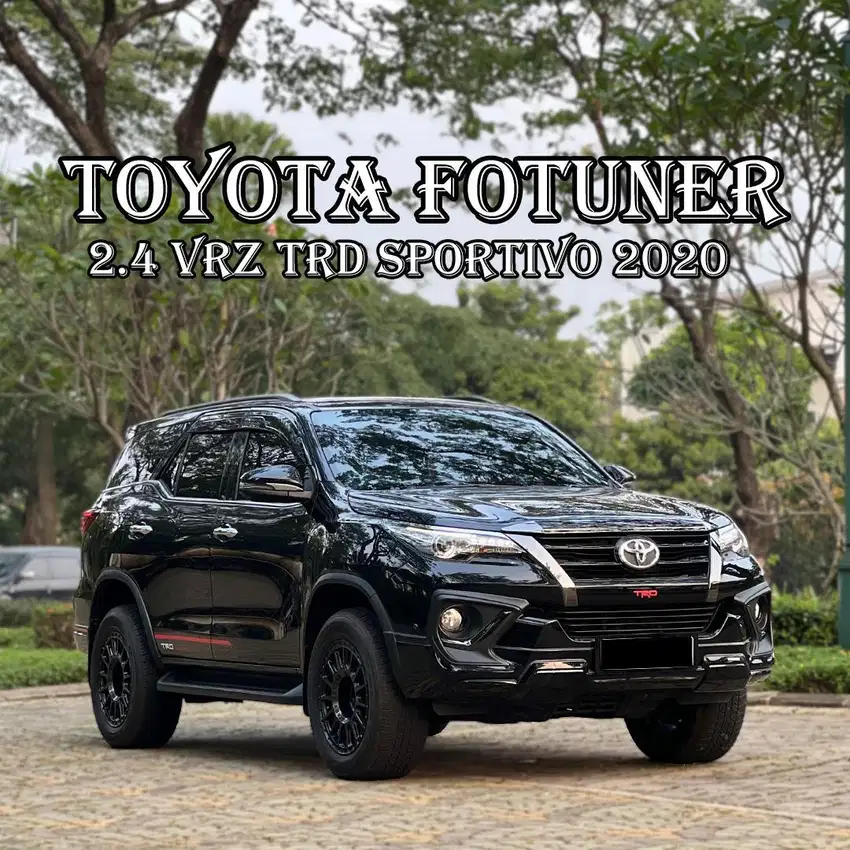 TOYOTA FORTUNER 2.4 VRZ TRD 2020 TERMURAH DARI PASARAN