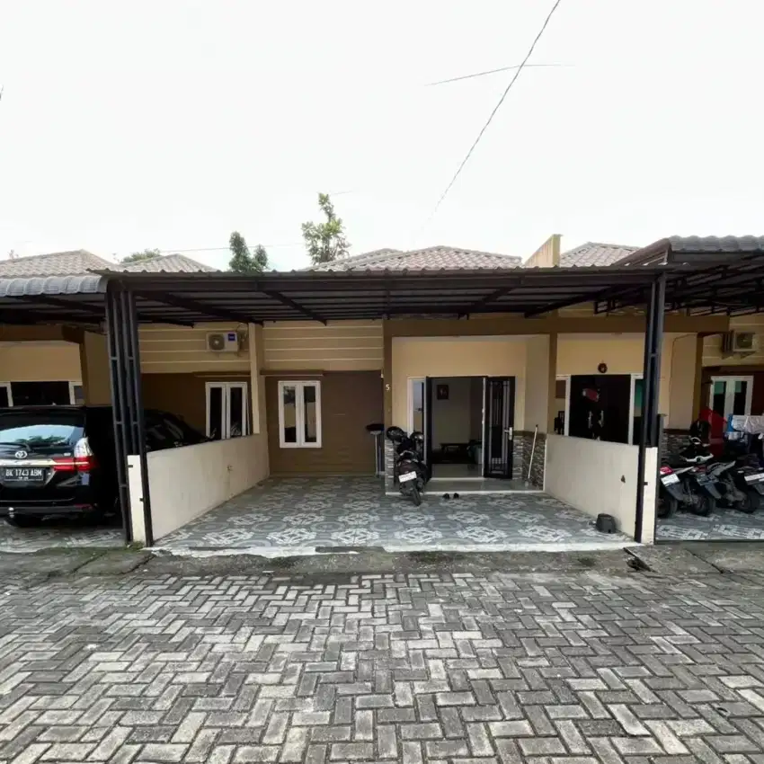 DIJUAL RUMAH DALAM KOMPLEK KONGSI MARENDAL DELI TUA MEDAN DELI SERDANG