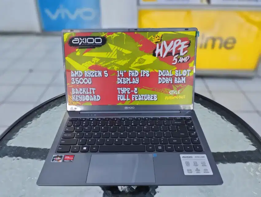 LAPTOP AXIOO HYPE 5 AMD BARU/NEW