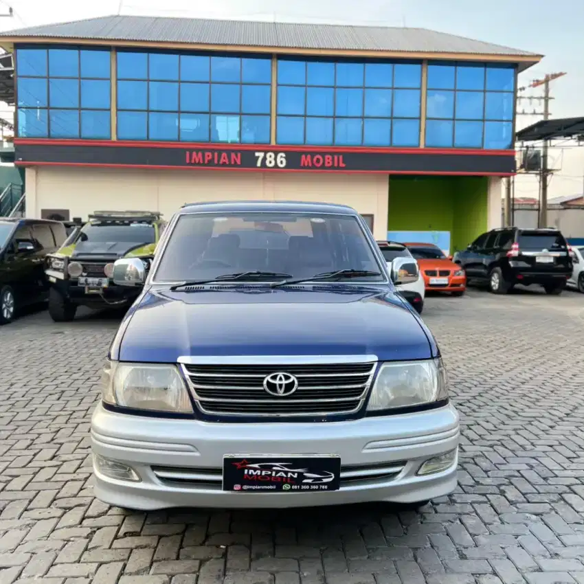 Toyota Kijang Krista 2.0 M/T Biru 2003  livina crv  krista juke