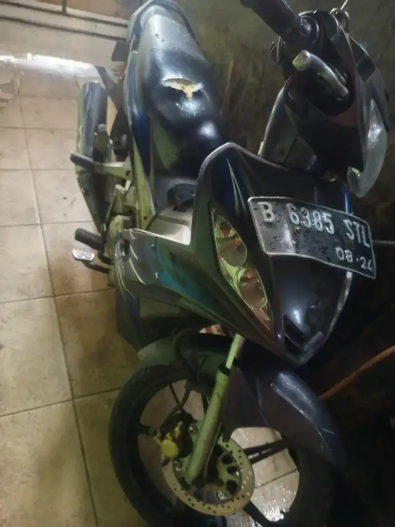 Jupiter MX 135 pajak setahun tidur mesin aman tiap  surat lengkap