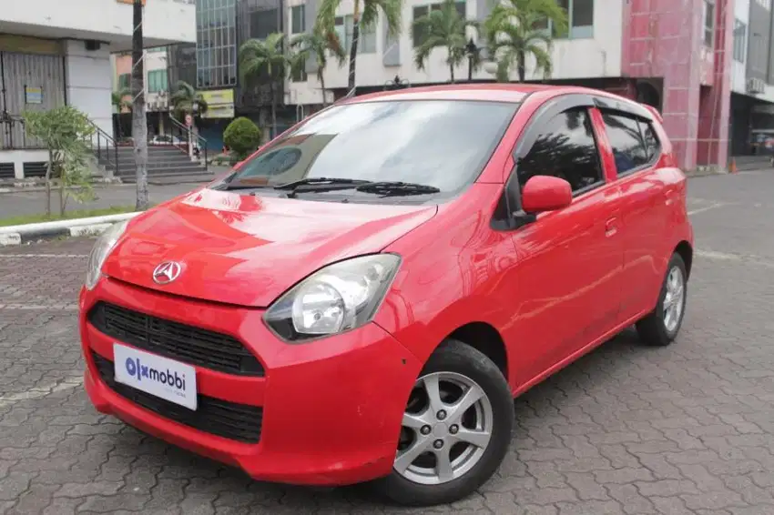 Pajak Panjang - Daihatsu Ayla 1.0 M Bensin-AT 2015 Merah (FRF)