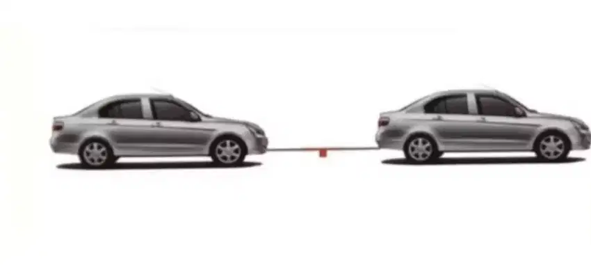 Towing Stick Set Peralatan Derek Mobil