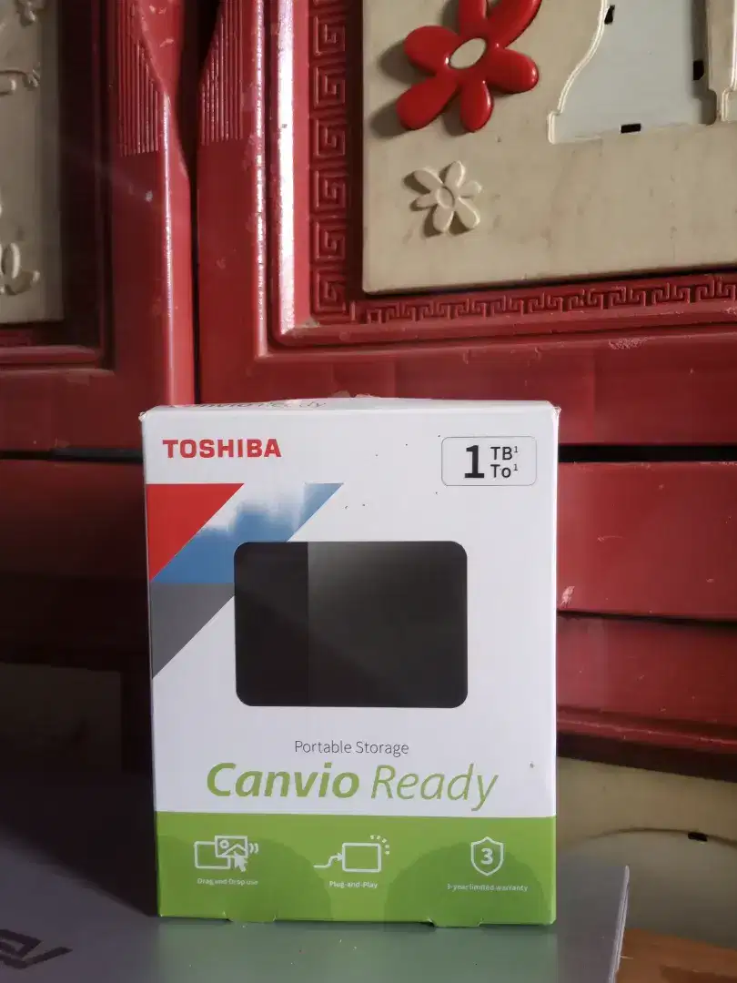 jual hardisk merek Toshiba 1tb canvio ready