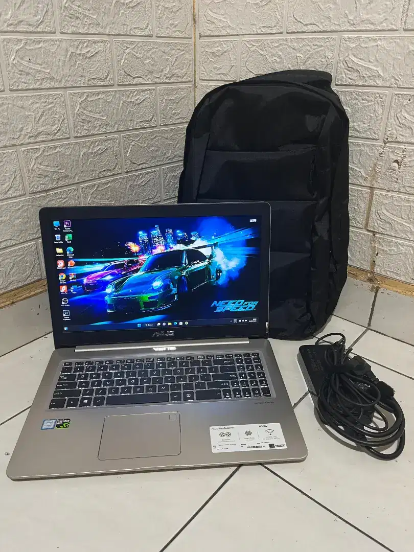 Dijual laptop Gaming Asus vivobook Pro N580V intel Core i7 gen7