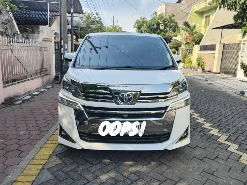 Toyota Vellfire 2.4 G 2019