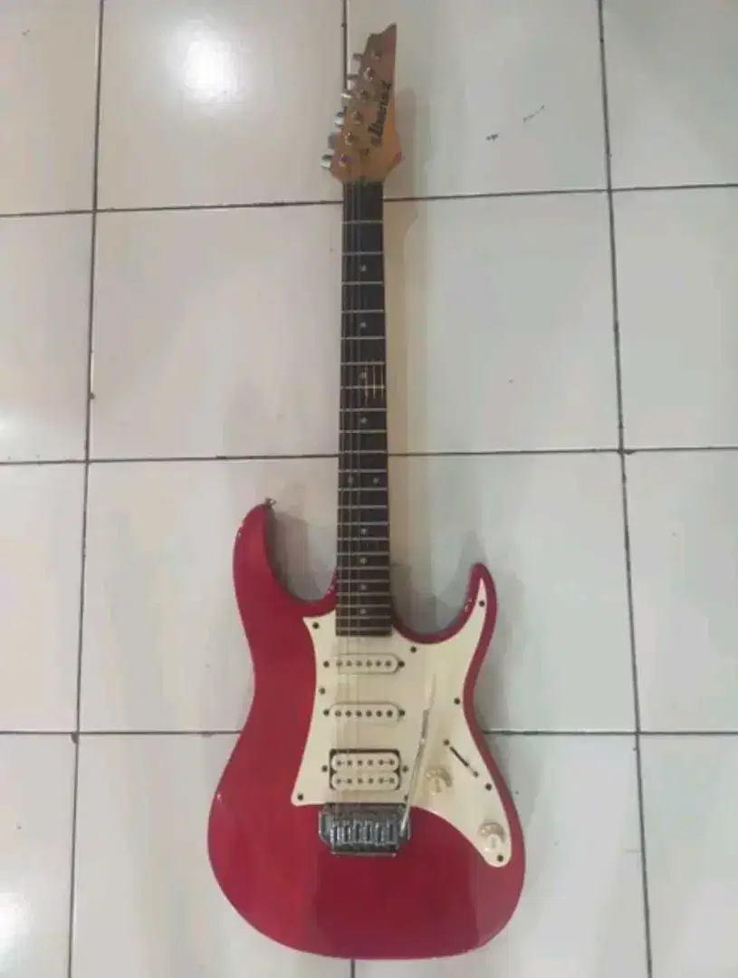 Gitar merk Ibanez gio grx40 red asli original mic