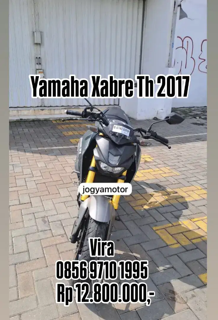 Yamaha Xabre Th 2017 cash or kredit harga bersahabat