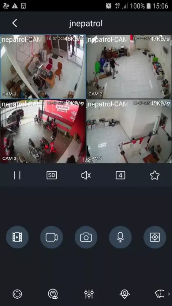 PAKET CCTV BERIKUT DI PASANGKAN LENGKAP