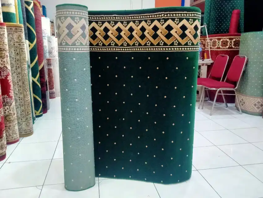 Jual Karpet Masjid Premium bisa survey dulu deal baru pasang