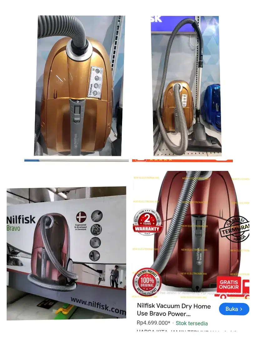 Jual murah,masih baru,dalam dus,vacum cleaner Nilfisk