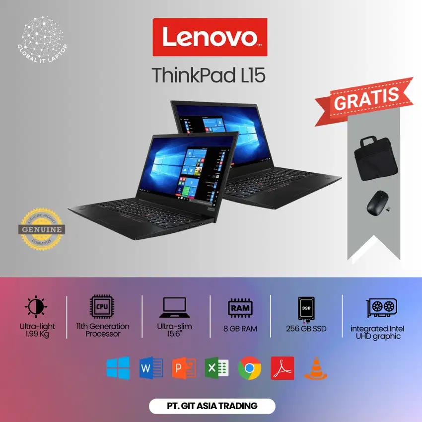 LENOVO THINKPAD L15 CORE I5 11TH GEN