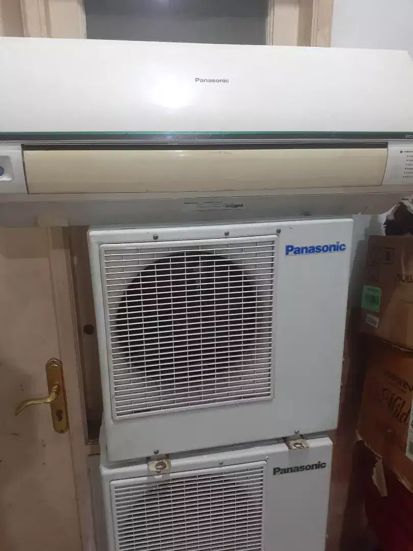 AC Panasonic 1/2 PK Fullset Indoor+Outdoor Gratis Pasang+Freon