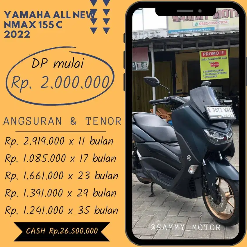 YAMAHA ALL NEW NMAX 155 C 2022