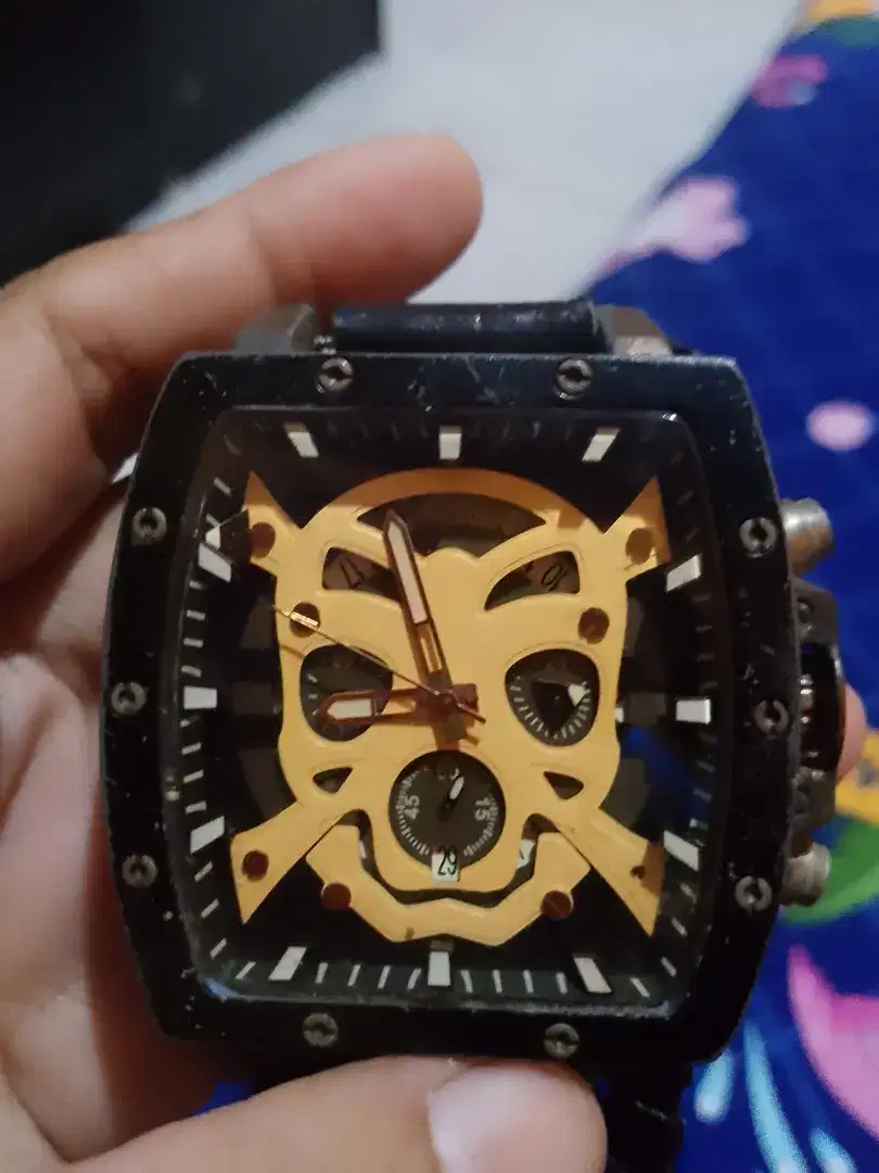 Jam tengkorak limited edition expedition e6688