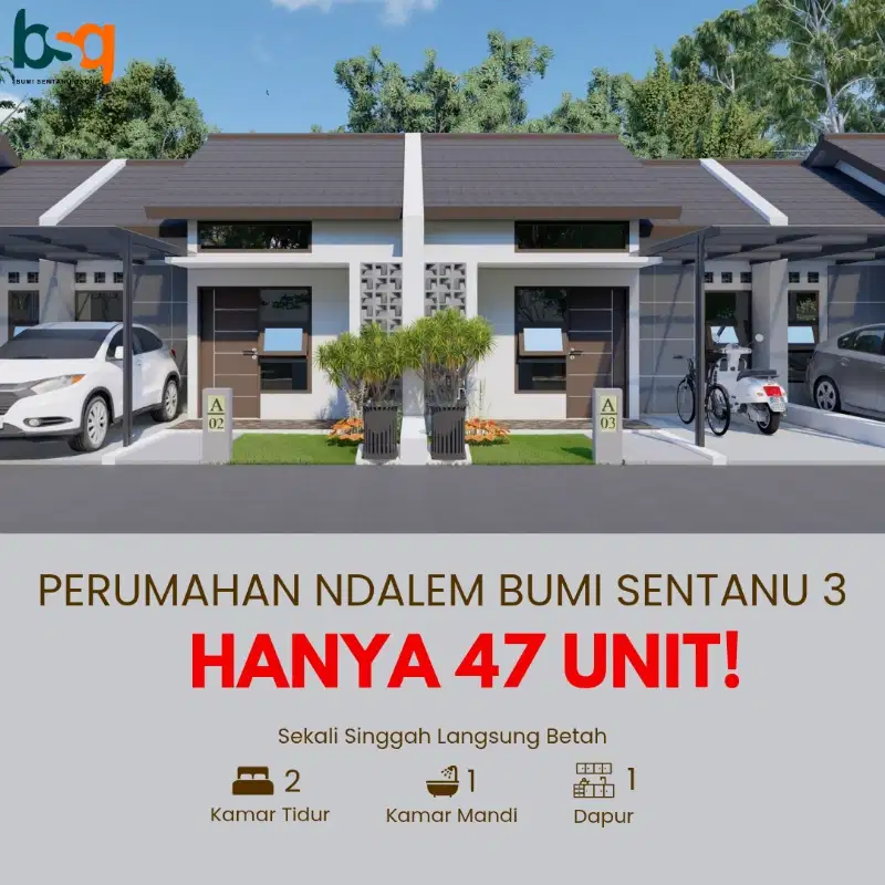 Tahun Baru Untuk Rumah Baru Di Wonosari lingkungan asri