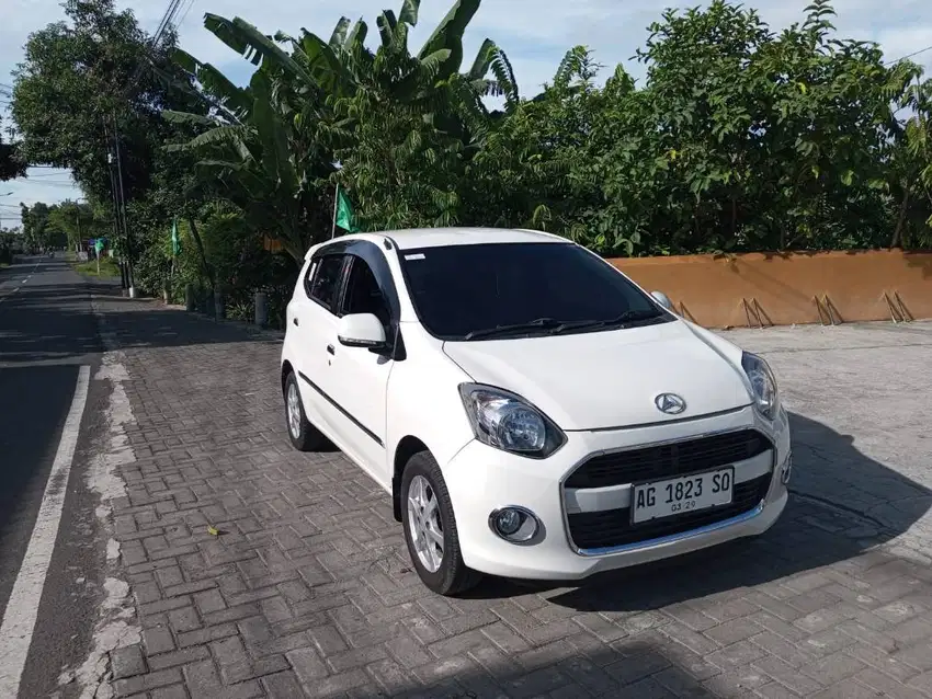 Daihatsu Ayla 1.2 X 2017 Plat AG cipto mobil bekas sekoto kediri jaim