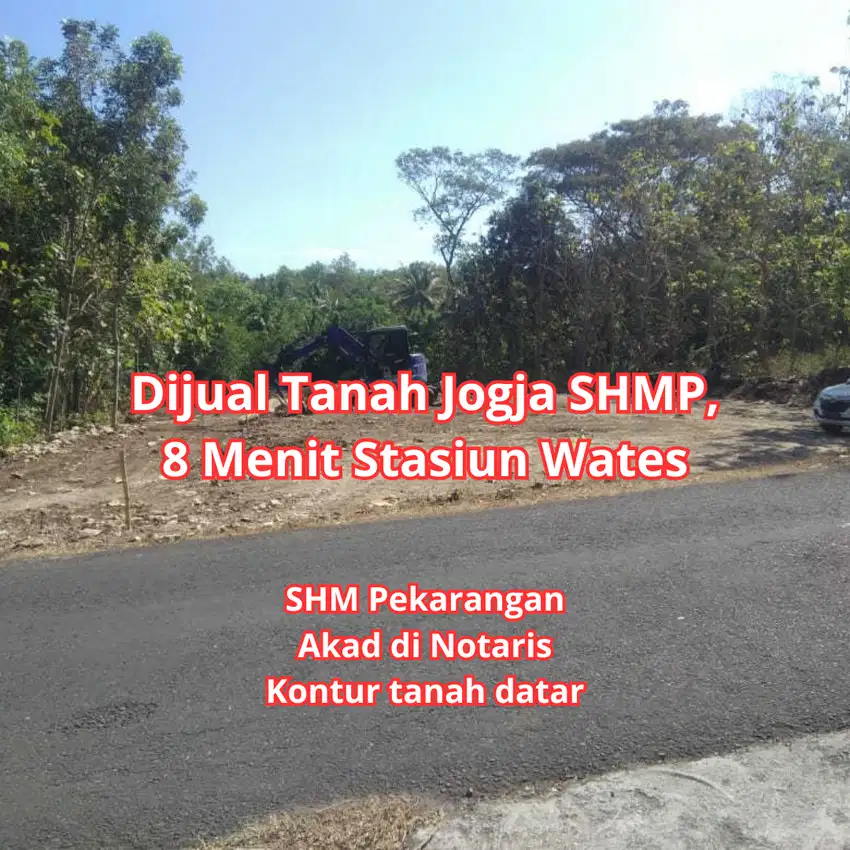 Area Wates Kota, Tanah Dijual Jogja 1 Jt-an