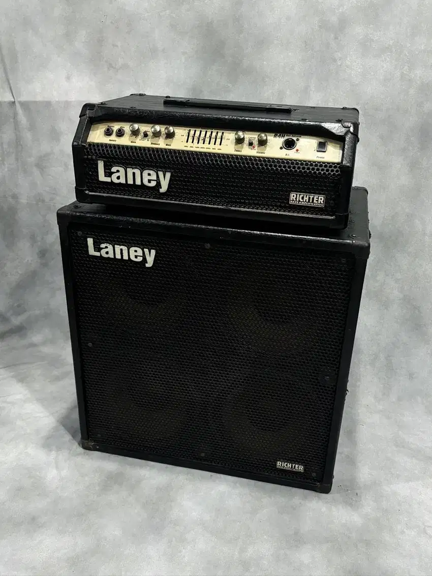 BILLY MUSIK - Head Cabinet Ampli Bass Laney R4H R410 300w 4x10 Inch