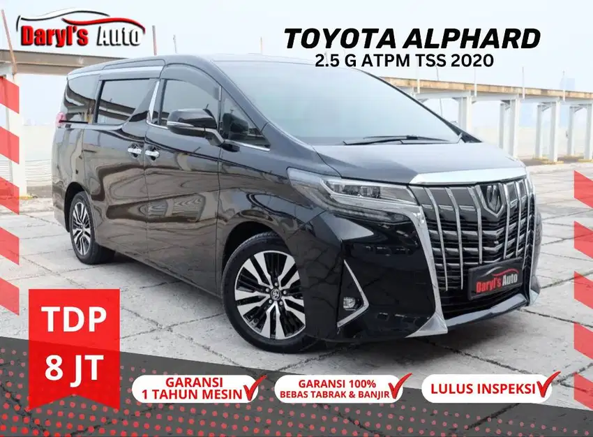 2021 Toyota Alphard G ATPM 2.5 New Model Facelift TDP 8jt