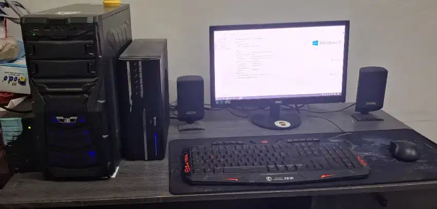 PC Gaming + Speaker + UPS