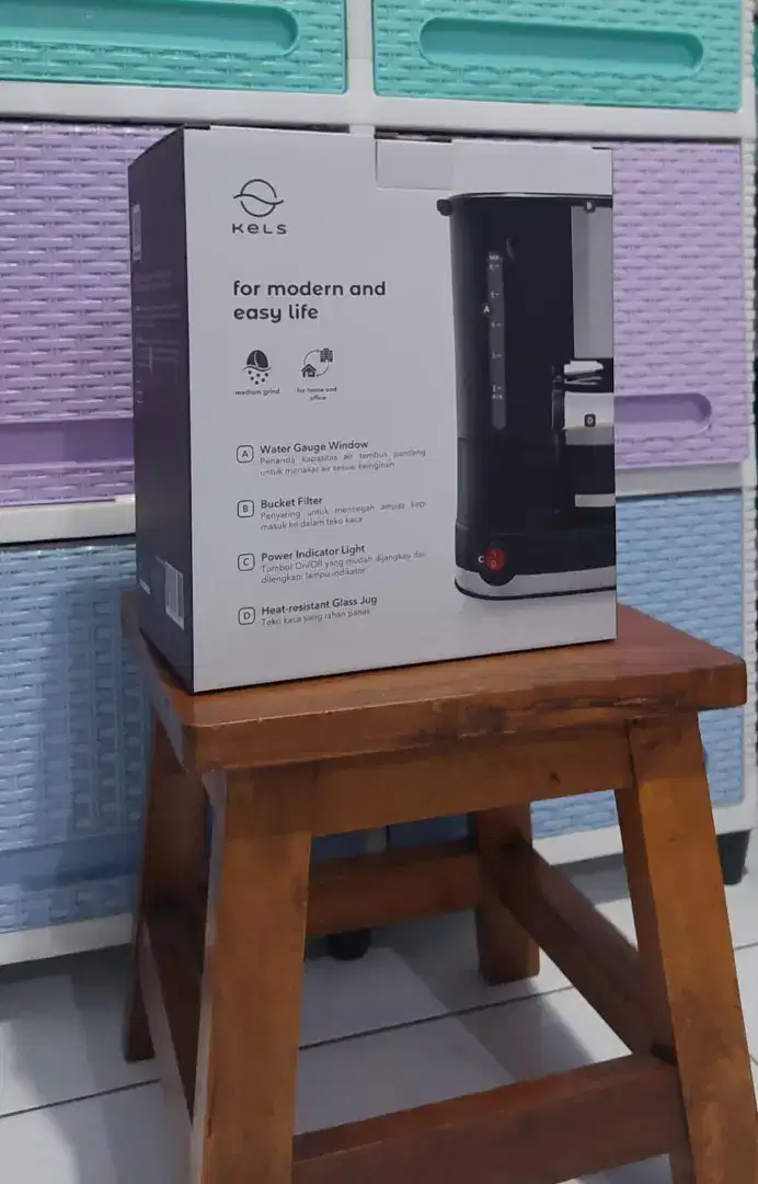 Coffee Maker 600 ml KELS