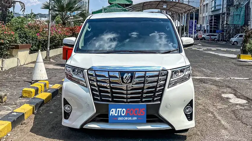 Tdp75Jt Alphard 2.5 X ATPM Putih Metalik 2017 Low KM