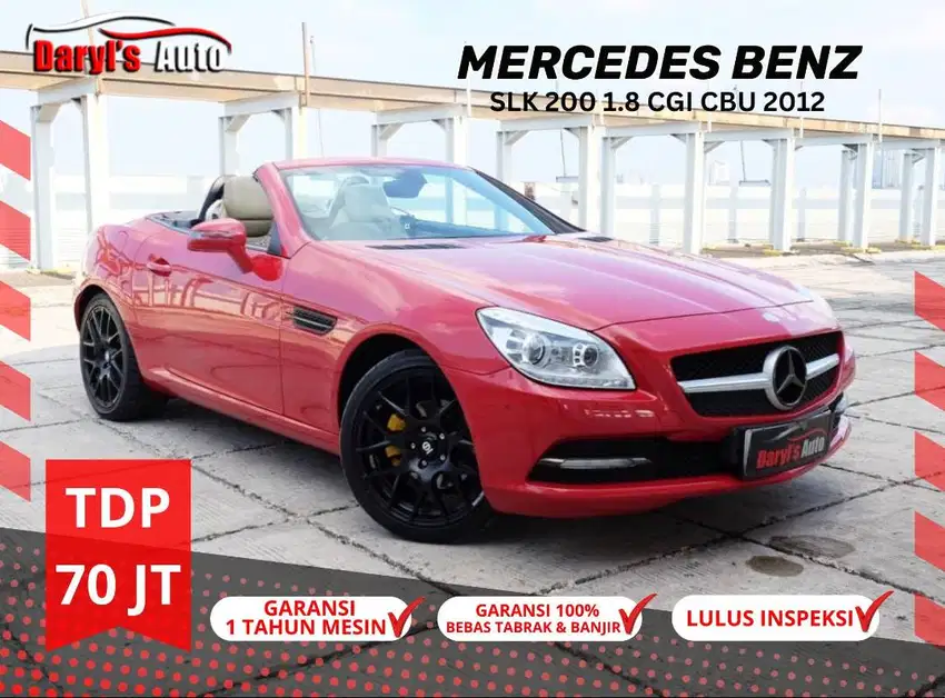 2012 Mercedes Benz SLK 200 CGI Antik TDP 70jt