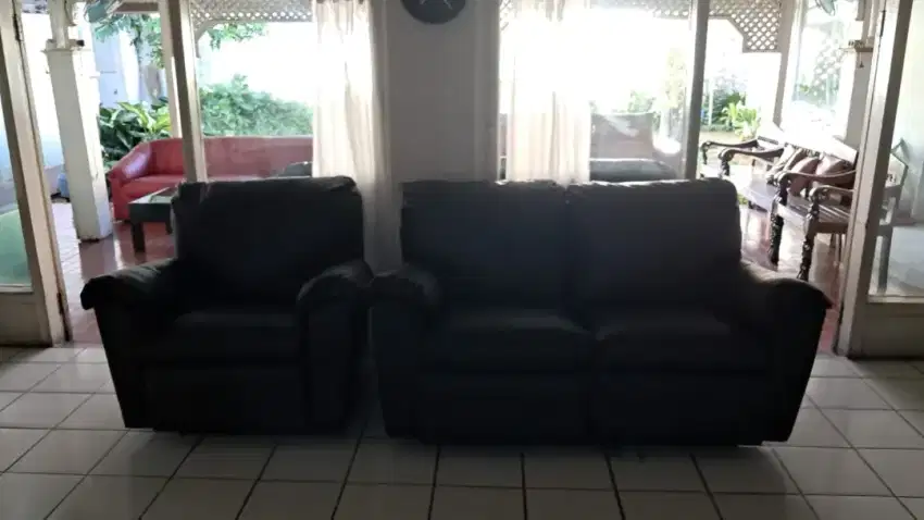 Sofa Recliner 2 seater + 1 seater (2 sofa)