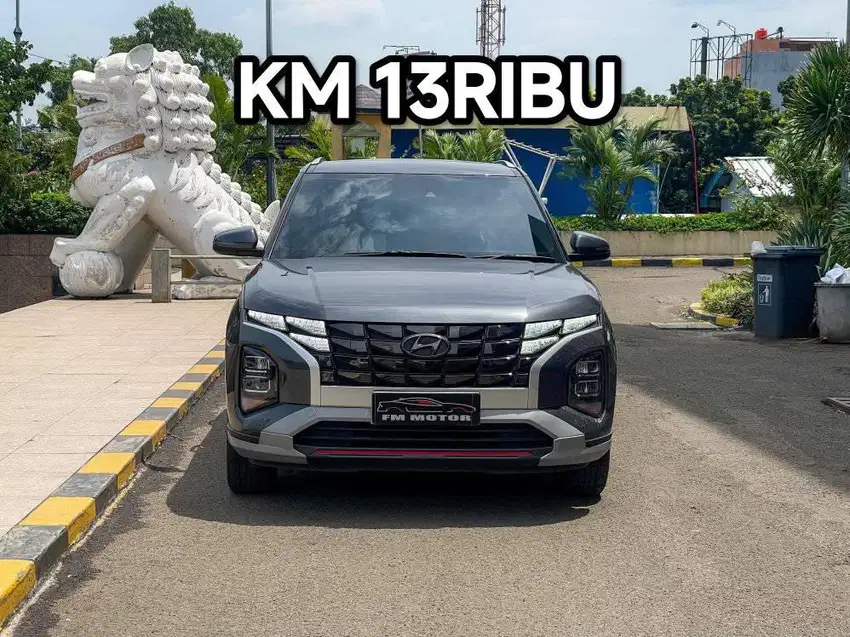 Hyundai Creta Prime IVT Two Tone 2023 AT 1.5, Km 13Ribu, Pajak Panjang